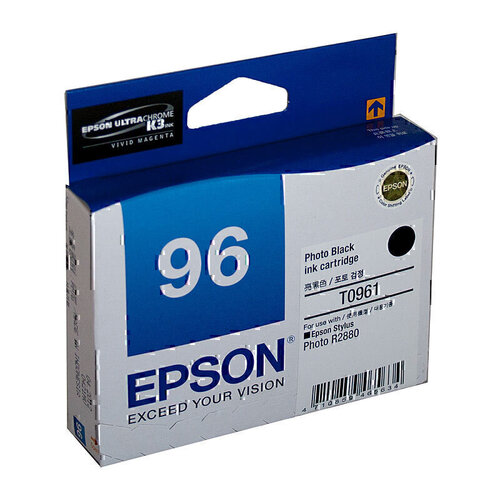Epson T0961 Photo Blk Ink Cart